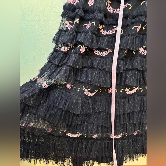 Mac Duggal size 18 Elegant Black Lace Evening Gown style 8030 - Picture 5 of 9